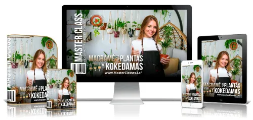 MACRAMÉ PARA PLANTAS Y KOKEDAMAS