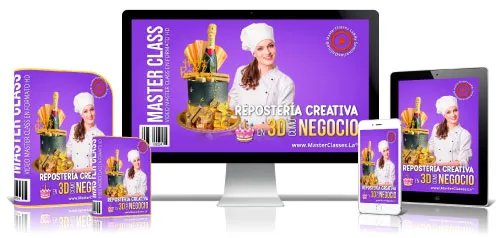 REPOSTERÍA CREATIVA EN 3D COMO NEGOCIO