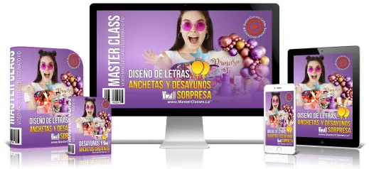 DISEÑO DE LETRAS, ANCHETAS Y DESAYUNOS SORPRESA
