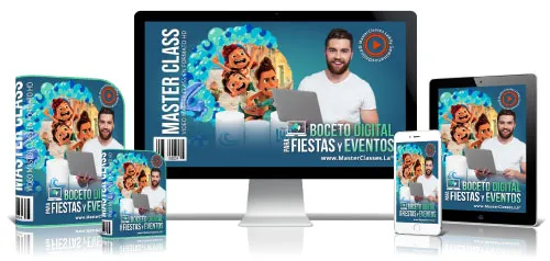 BOCETO DIGITAL PARA FIESTAS Y EVENTOS