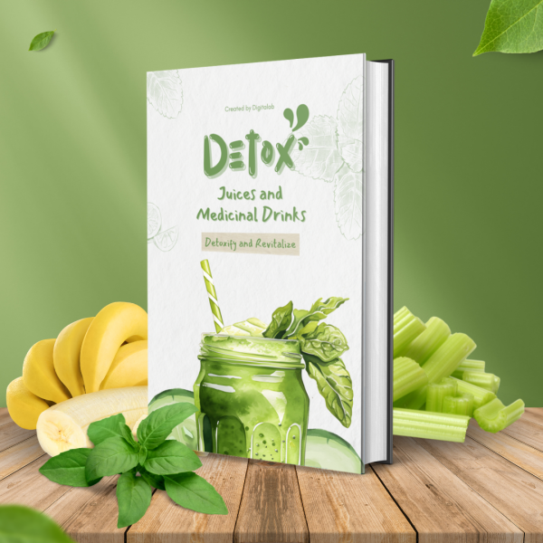 100 POWERFUL DETOX JUICES AND MEDICINAL DRINKS: DETOXIFY AND REVITALIZE🌿